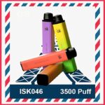 ISK046 POD jetable 3500 bouffées disposable vape wholesale